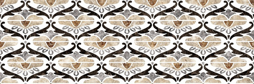 Керамическая плитка Morocco Style, Белый, Коричневый, JFP 27134 B