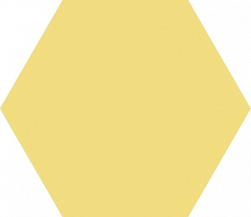 Керамогранит моноколор Hexagone, Желтый, HG 22629