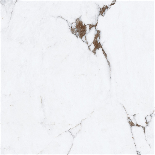Светлый полированный керамогранит Art Stone, Белый, PSA 6097