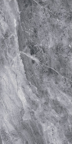 Полированный керамогранит 60х120 см под мрамор Big Stone, Серый, BSP 126308