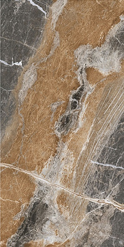 Коричневый керамогранит под мрамор Big Stone, Коричневый, BSP 126046