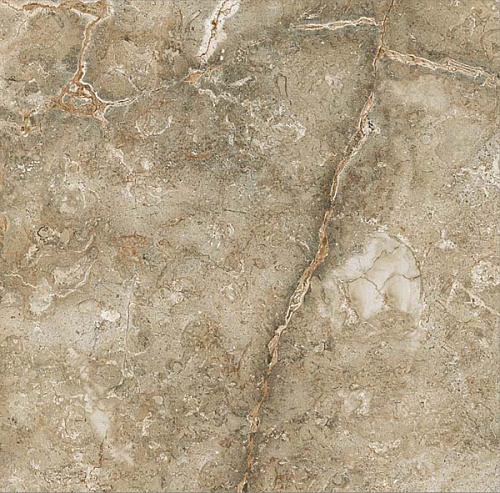 Бежевый керамогранит полированный Art Stone, Бежевый, Коричневый, PSA 6052