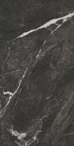 Глянцевый керамогранит под мрамор Polished Italian Fashion, черно-белый, PIF 150701 (1500x750)